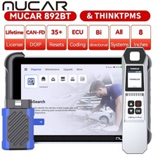 MUCAR 892BT Car Scanner with TPMS Diagnostics Bidirectional Toolkit 35 Resets