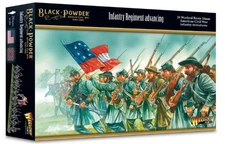 Black American Civil War Regiment 1:56 Plastic Figures Tabletop Model Kit
