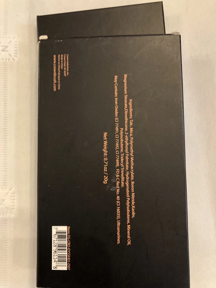 Paleta Colección Sombras de Ojos CROWN PINCEL NUEVO en caja Foto 4 de 4