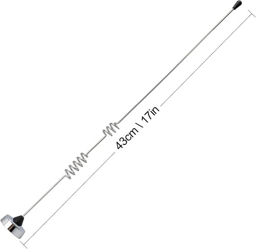 UAYESOK 17" VHF UHF NMO Antenna, 2m 70cm 136-174MHZ/400-470MHZ nmo connector - Picture 6 of 7