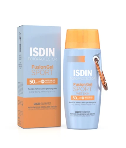 ISDIN Fotoprotector FUSION GEL SPORT Sunscreen Gel SPF 50, 100ml / 3.38 fl.oz