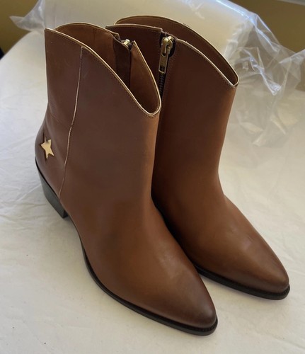 Thursday Boot Co Star Sedona Brown Womens Western Leather Boots 9.5 - Picture 2 of 11