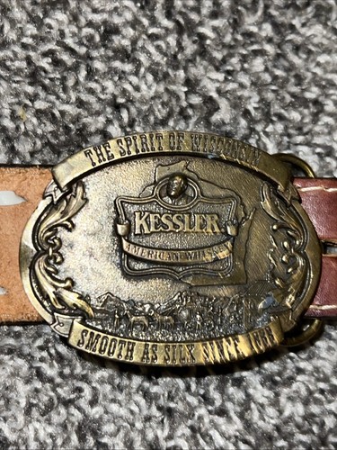 Kessler Belt Buckle Limited Edition’93 And “L Collection” Acorn & Leaves Belt - Picture 8 of 11