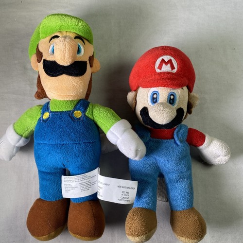 Super Mario Brothers Mario Luigi Nintendo Plush Stuffed Toy
