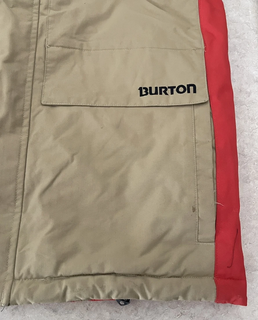burton dry ride the white collection jacket