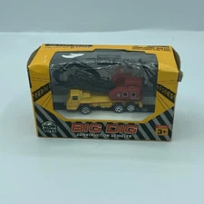 Wow Toyz Big Dig Construction Vehicles Lattice Crane Truck 9 NIB