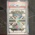 Panini 2023-24 Select Brandon Miller RC White Prizm /149 #80 PSA 10