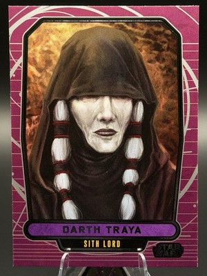 Topps Star Wars Galactic Files Trading Card #199 Darth Traya Sith Lord