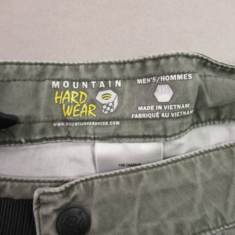 Pantalones Cortos Mountain Hardwear Para Hombre 2XL Bolsillos Carga Ajuste Regular Exterior Elastizados Gra Foto 3 de 4