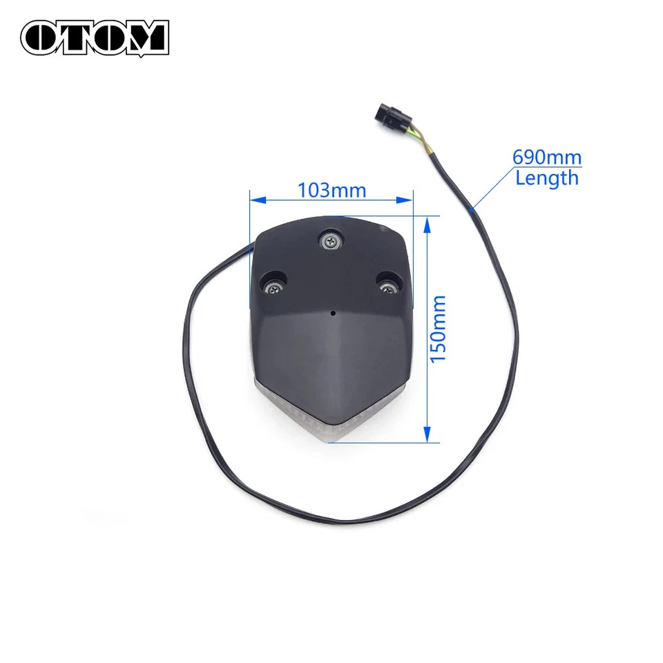 Conjunto de luces traseras LED traseras para motocross Yamaha WR250F WR450F WR250FK Foto 2 de 4