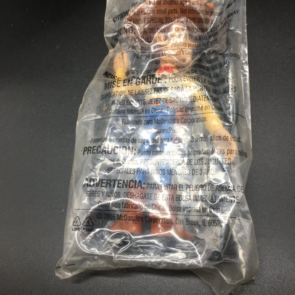 McDonald's Woody игрушка Disney Pixar 2005 Burger King эксклюзивная фигурка #8 - Изображение 2 из 2