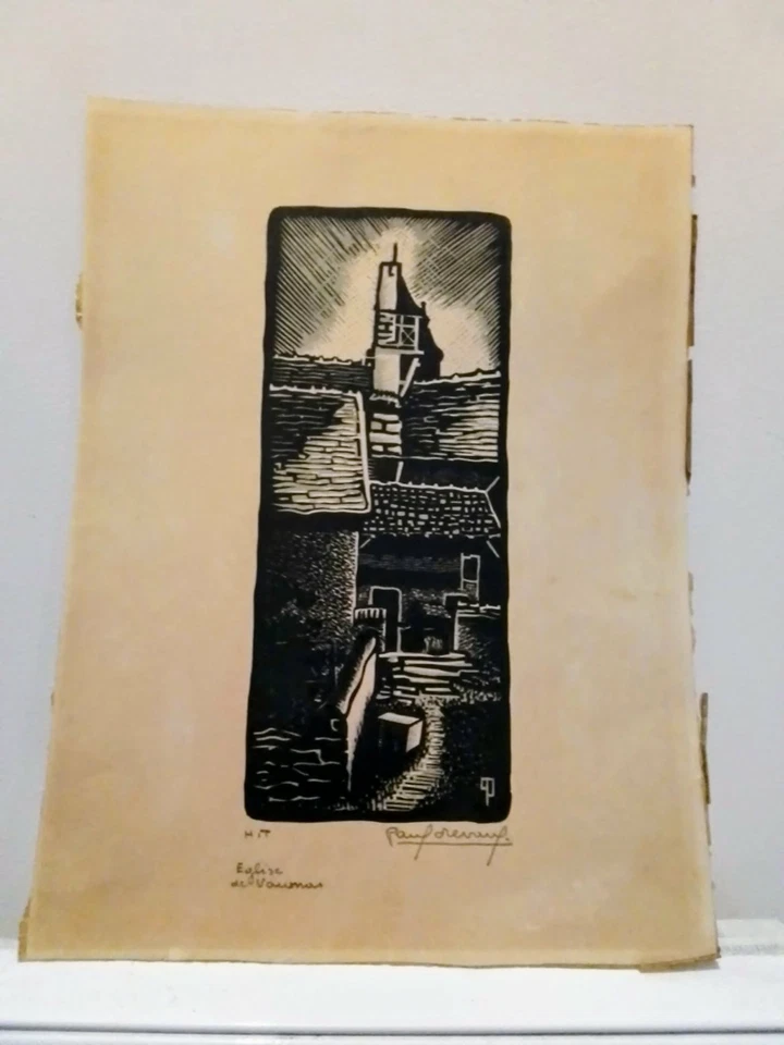 Gravure Sur Bois - Photo 2/4
