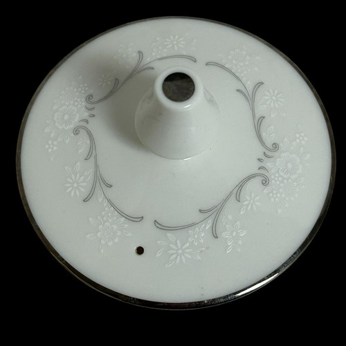 Teiera e coperchio vintage Noritake Irene avorio Cina 7571 fuori produzione made in Japan - Foto 18 di 24