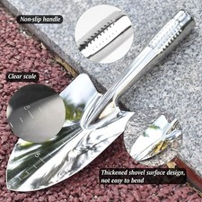 Garden Shovel Hand Trowel, Stainless Steel Ga...