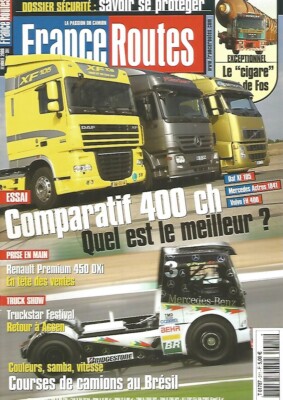 FRANKREICH ROUTEN NR. 311 VERGLEICH 400 PS / SCHÜTZEN SIE SICH / RENAULT P 450 DXi / BRASILIEN