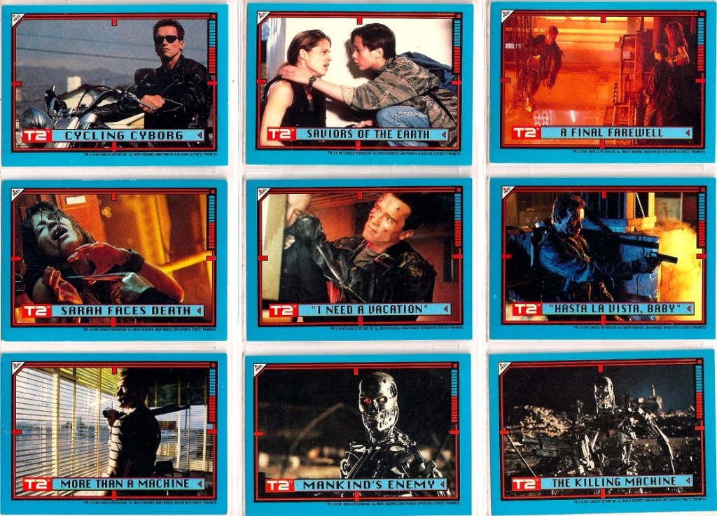 1991 TERMINATOR 2 JUDGEMENT DAY COMPLETE 44 STICKER SET | eBay