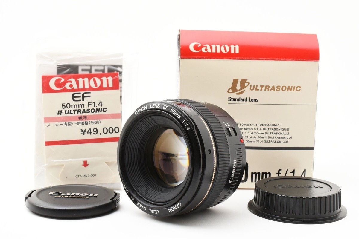 Canon キャノン EF50mm F1.4 ULTRASONIC LENS