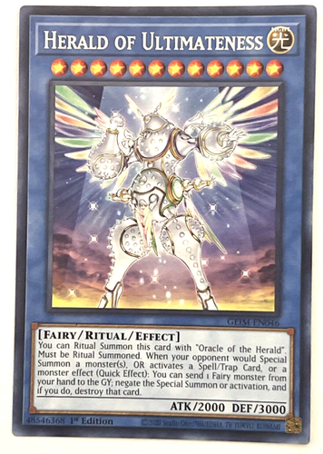YuGiOh! - Herald of Ultimateness - Rare - 第 1/1 張圖片