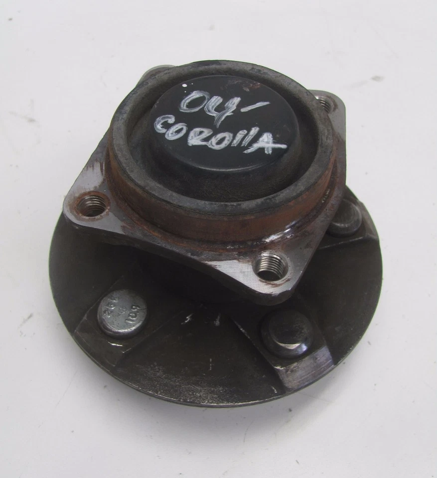 Cojinete de buje de husillo trasero Toyota Corolla 2003-2008 sin ABS fabricante original KM50628 Foto 2 de 4