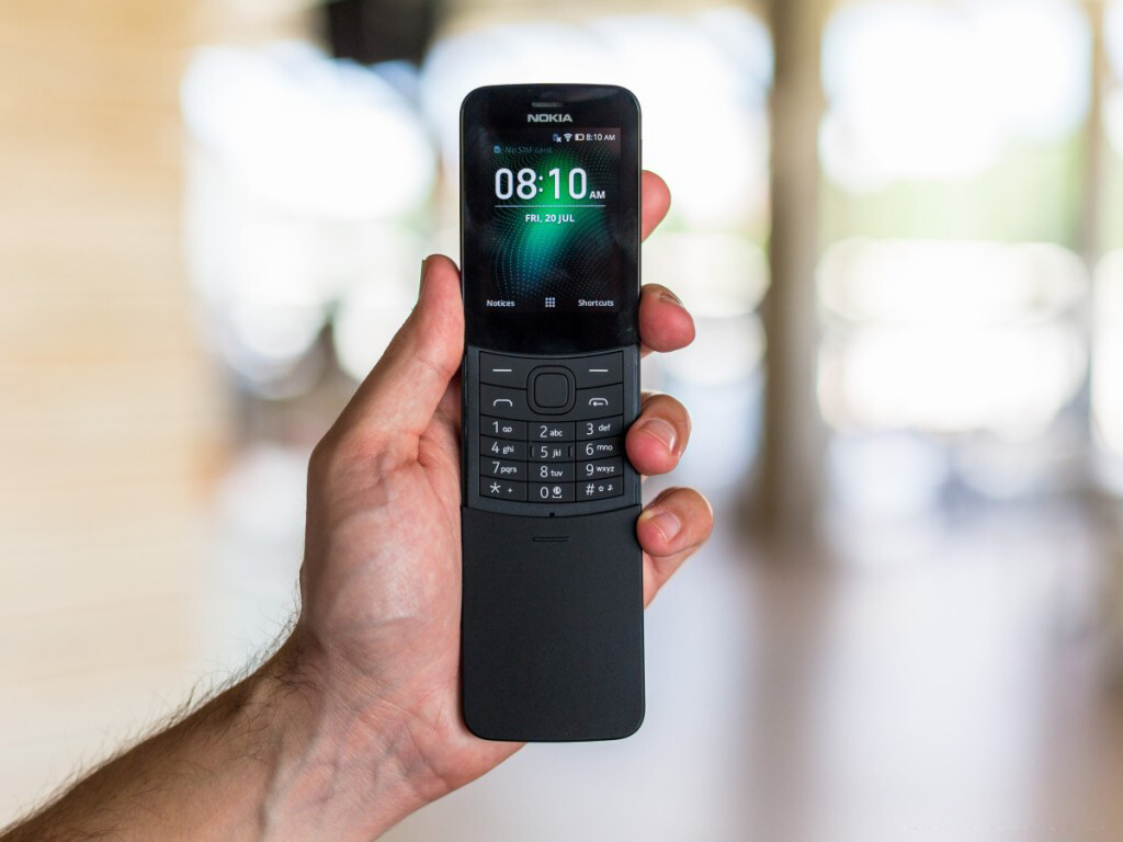 Original Nokia 8110 4G 4GB ROM 512MB RAM 2.0MP WIFI GPS Unlocked