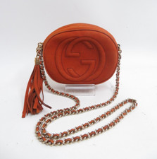Authentic GUCCI Soho Leather  Chain Shoulder ...