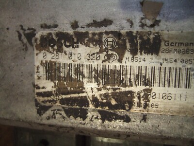 Motorsteuergerät ECU ECU Master Movano - 0281010320