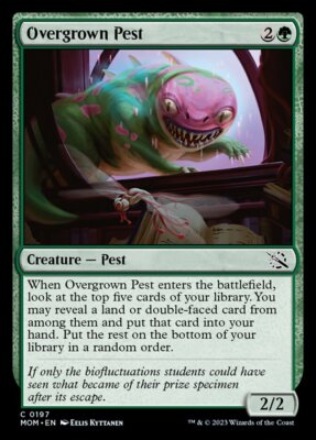 pest control mtg card (23)| Magic: The Gathering Destroy all nonland permanents with mana value 1 or less. Pest Control [Outlaws of Thunder