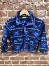 Vintage LL Bean Outdoor Pullover Snap-T youth 1/4 Button T28