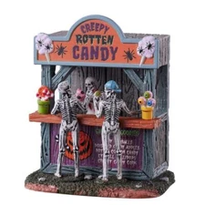 Lemax Spooky Town 2023 ROTTEN CANDY STAND #33612 NRFB Halloween Carnival *
