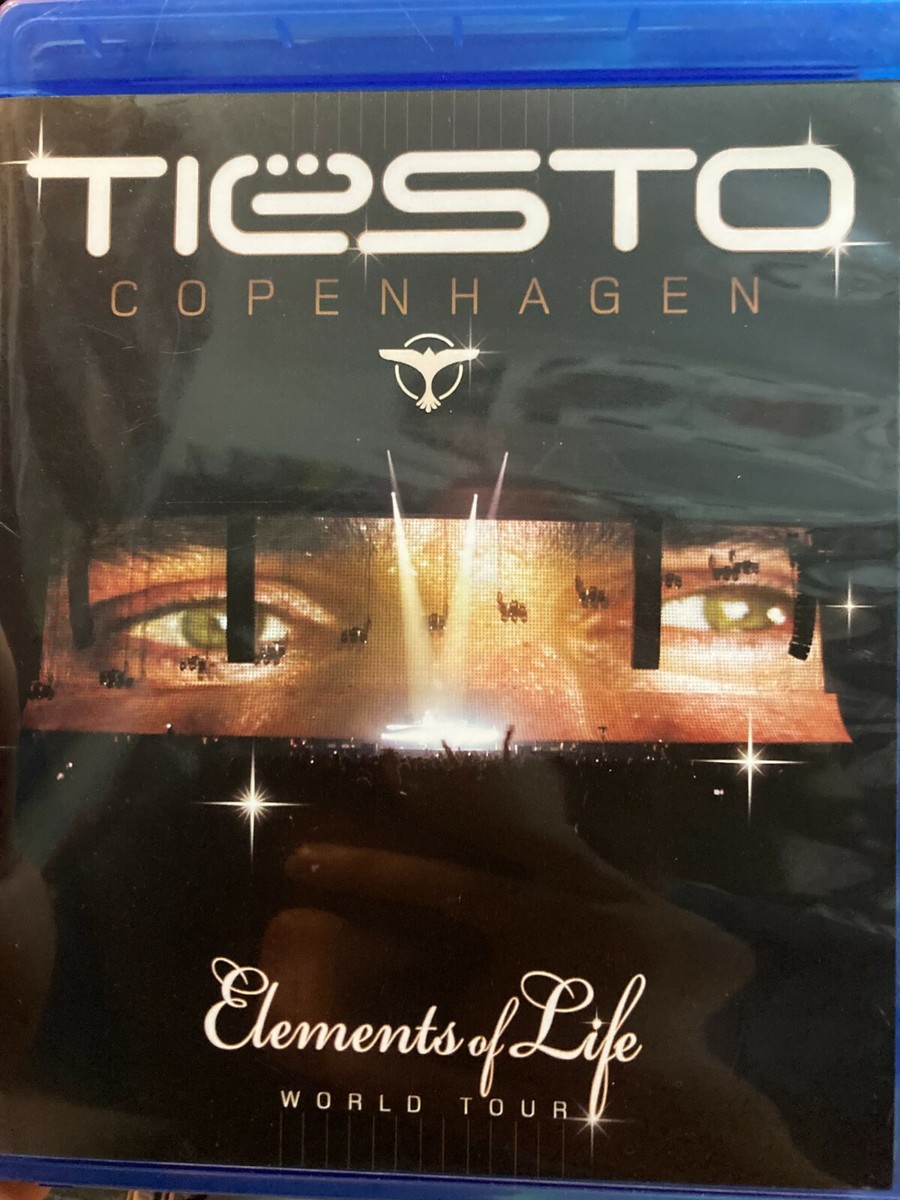 Tiesto : Elements Of Life World Tour - Copenhagen BLU RAY (2 discs
