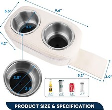 Pontoon Cup Holderboat Seat Cup Holderdouble Drink Holderportable Cup Beve