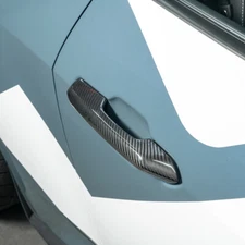 ACCELATEC Real Dry Carbon-Fiber Exterior Door Handle Cover Pr Mustang 2024-2025