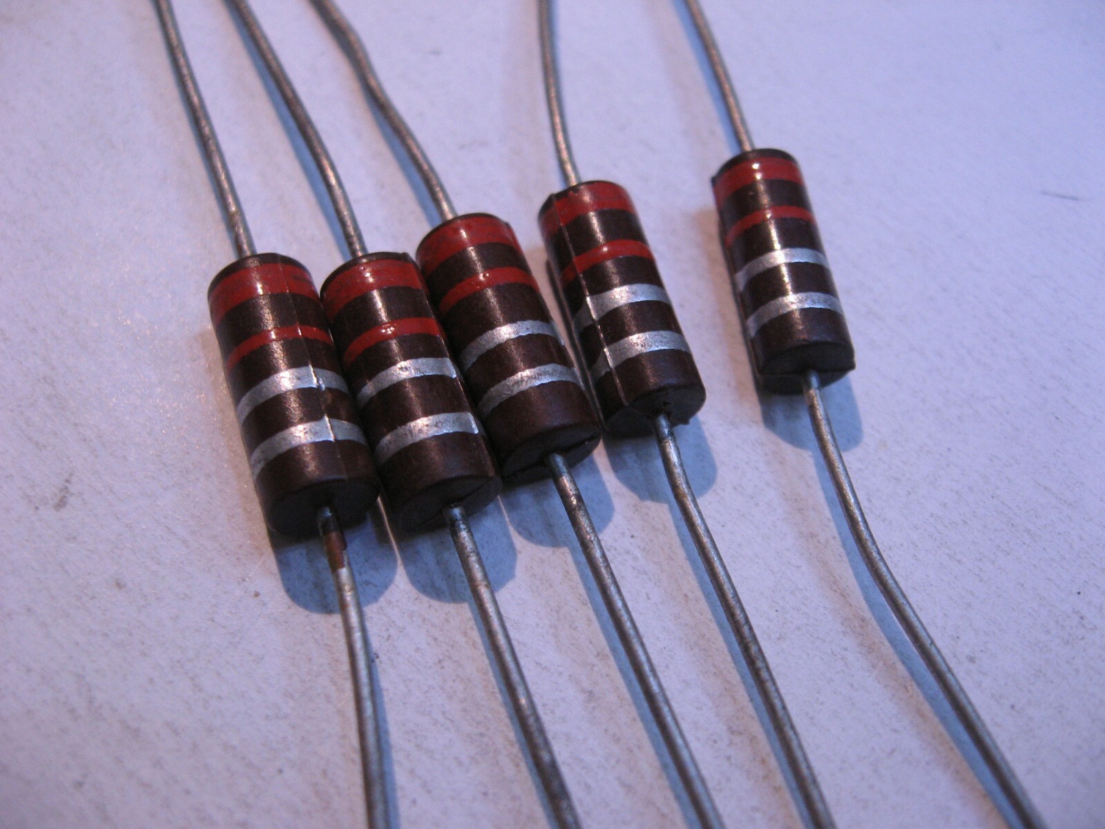 Resistor 1W .22 Ohm R22 10% Carbon Composition - NOS Qty 5 | eBay
