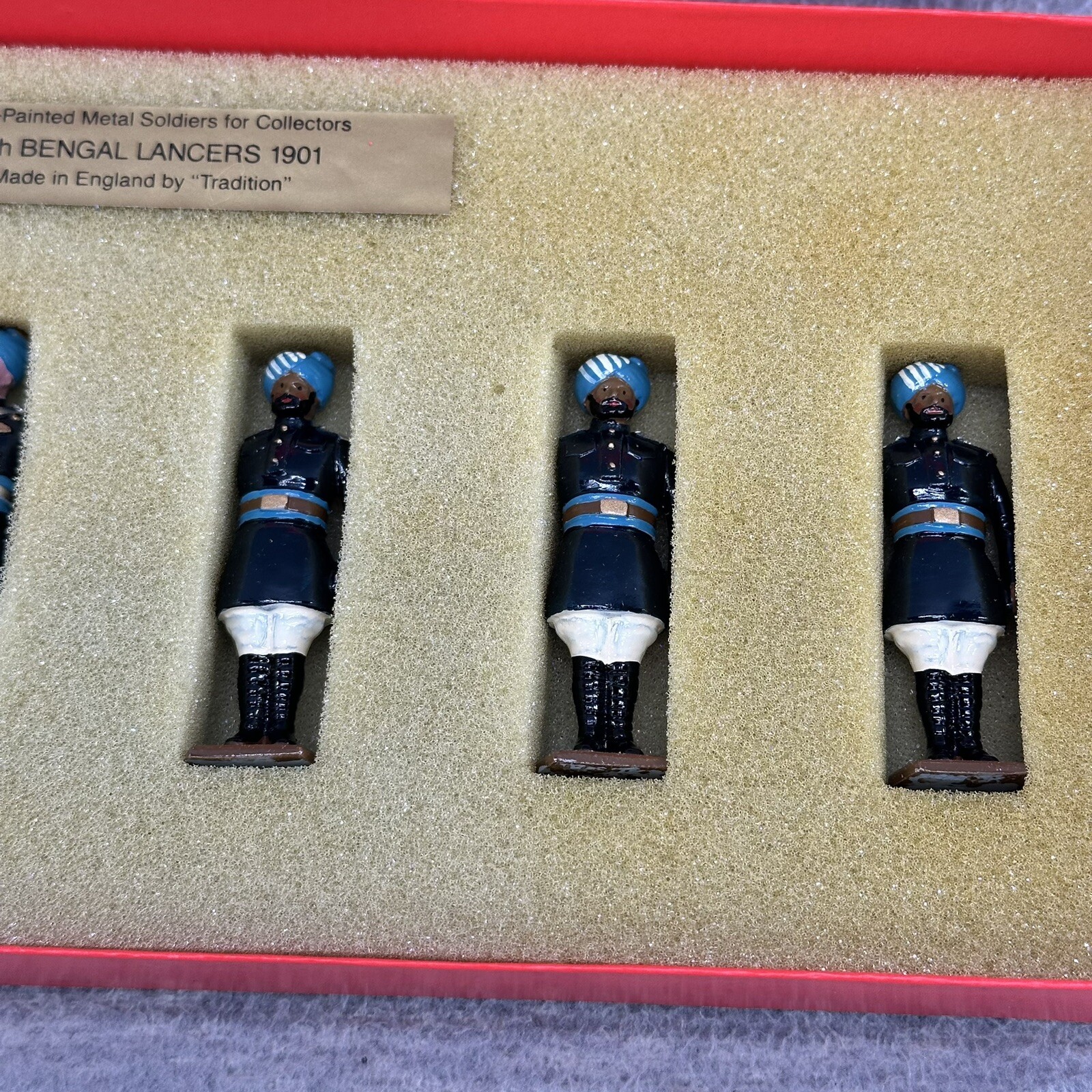 TRADITION SOLDIERS FOR COLLECTORS - 7B 17th Bengal Lancers 1901 Set in Box