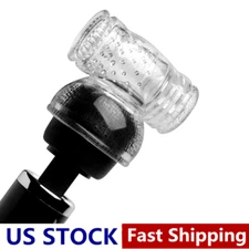 Silicone Wand Head Cap Full Body Massager Wand Attachment Accessories US Clear