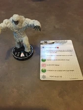 ABOMINABLE SNOWMAN WK-005 Wizkids HOLIDAY Winter Kit Heroclix Monthly OP LE