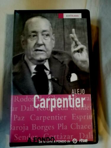 Alejo Carpentier to Fund Tape VHS The Series A Background 12 RTVE Editrama 1998 - 第 1/5 張圖片