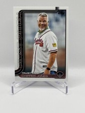 Chipper Jones 2025 Topps Series 1 First Pitch Insert FP-7 Braves Baseball Card