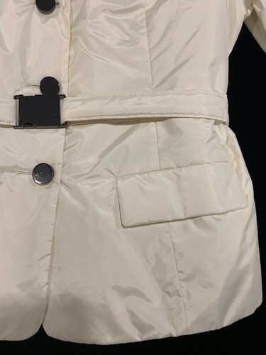 Talbots Jacket Women’s 10 White Lightweight Cream Coastal Capsule Minimalist - Picture 4 of 12