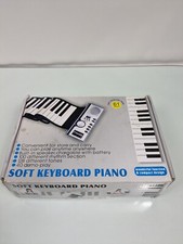 61 Key Electronic Roll Up Piano Keyboard Folding Portable MIDI Keyboards for Kid