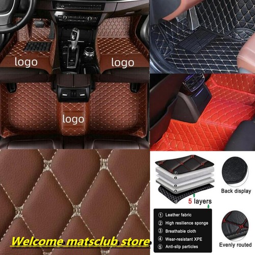 For Hummer H2 H3 H3T 2003-2010 Car Floor Mats Auto Carpets Custom Waterproof Rug - Picture 18 of 37