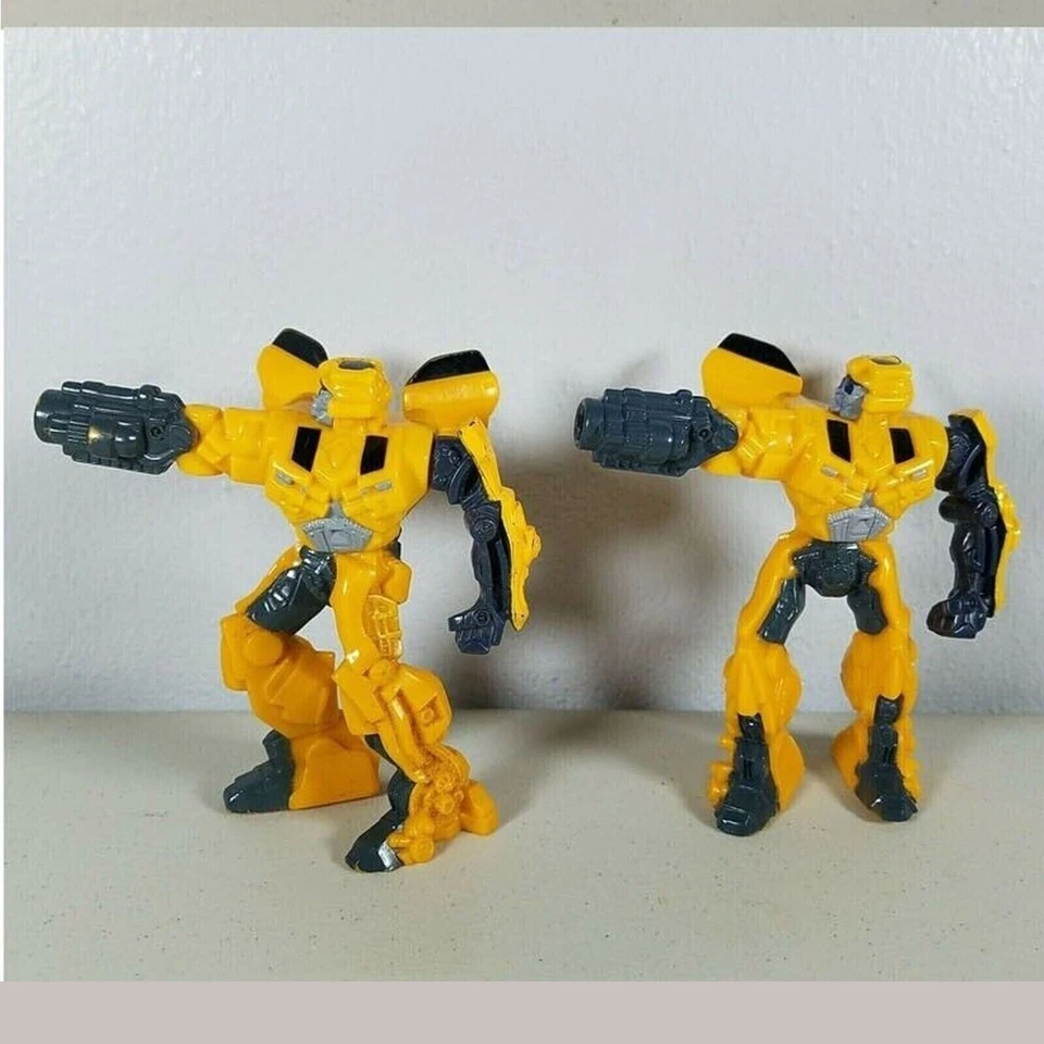 Lote de juguetes Transformers - Optimus Prime y Bumblebee - Mini figuras - Variante blanca  Foto 2 de 4