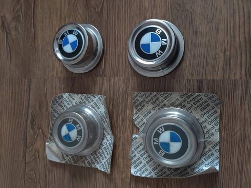 BMW VINTAGE WHEEL RIM HUB CENTER, GENUINE BMW ,76 mm, 4 PIECE, FREE SHIPPING - Picture 2 of 12