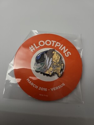 New Loot Crate March 2016 Versus Alien vs Predator AVP Lapel Enamel Pin 