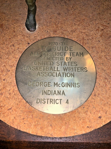 TV GUIDE 1970-71 / USBWA All District Team 4 Trophy George McGinnis Indiana - Imagen 6 de 13