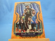 DeeJay Dallas Prizm 2020 RC Rookie Orange Lazer Prizm