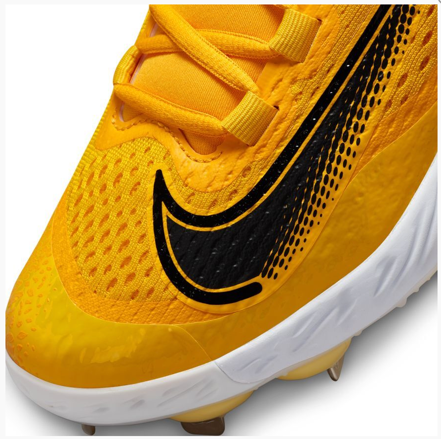 NEW! Nike Alpha Huarache Elite 4 Low Mens Baseball Cleats Yellow Gold