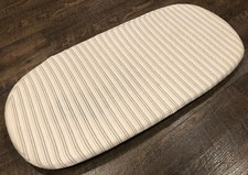 Baby Infant Changing Pad with Soft Striped Cotton Cover Portable Foldable