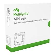 10/BOX Molnlycke Alldress Absorbent Adhesive 6 X 8" Dressing 265369