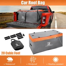 Hitch Cargo Carrier Bag, 20 Cu. Ft Waterproof/Rainproof/Weatherproof  57"X24"X24